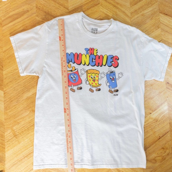 A Lab Mens Graphic Shirt Large Munchies Humor Funny - Picture 12 of 13